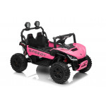 Elektrická bugina - Buggy 4x4 - ružová